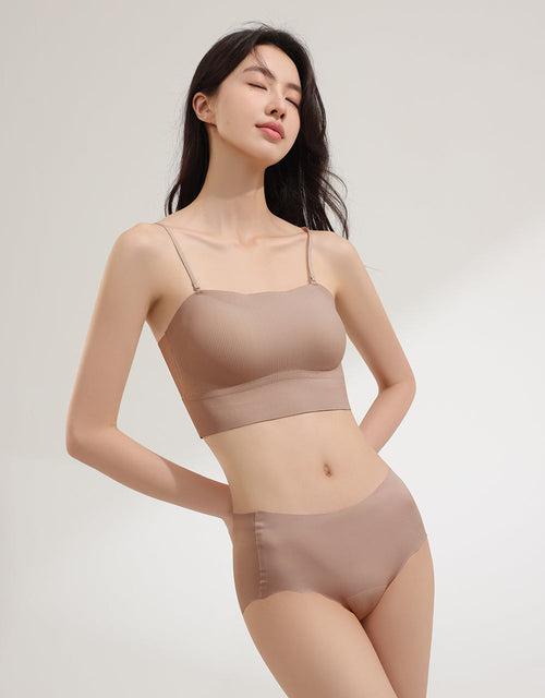 201-T-N8261 | Weekly Pick_本週精選_無痕 l 霧感蜜粉無痕蠶絲內褲 (加長底檔)